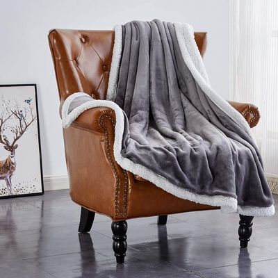 Sustainable Custom Flannel Blanket Blanket Faux Fur Fluffy Blanket Comfortable Throw Blankets Large Size